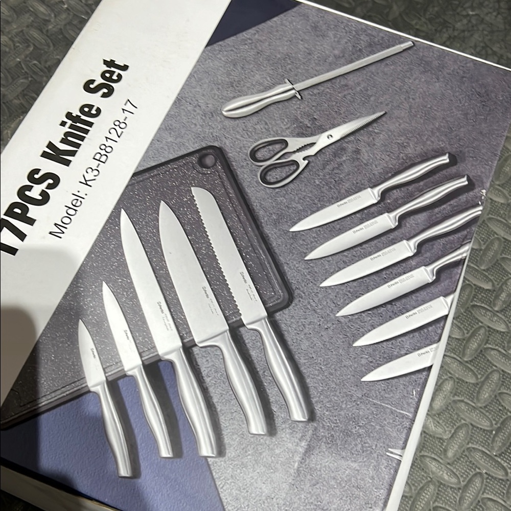 Stainless Steel Knife Set